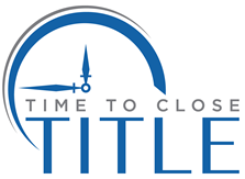 Time to Close Title logo